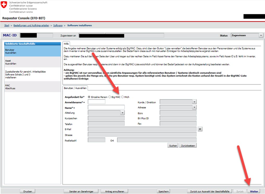 Ordine del software Remedy MAC SAML-Tracer
